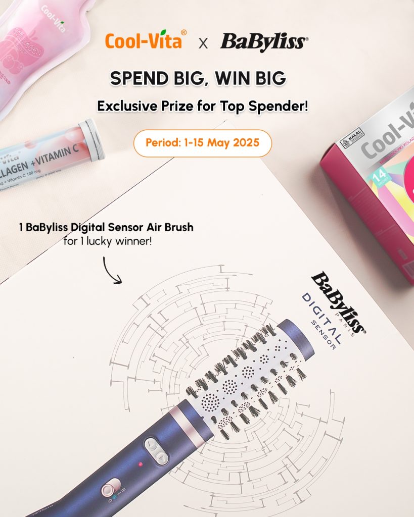 Borong Cool-Vita can get free Babyliss products!