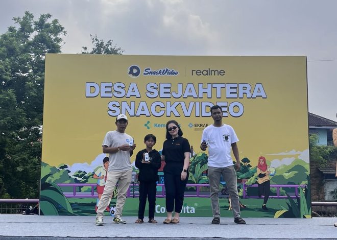 Cool-Vita X Snack Video in “Sejahtera Village”: Healthy Spirit Through Sports!