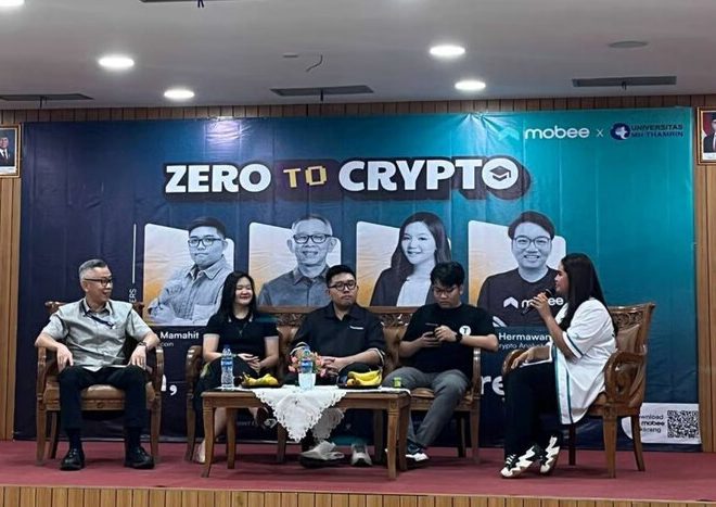 Mobee invited MH Thamrin University students to understand the future of digital investments and web3