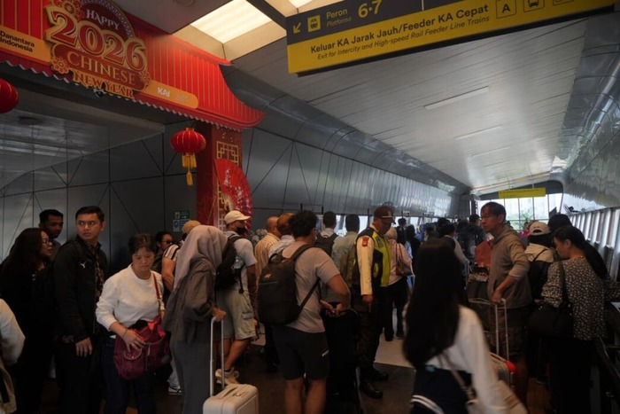 KAI Daop 2 Bandung Serves 92 thousand Long Distance Train Customers During the 2026 Chinese New Year Long Weekend