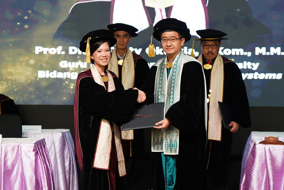 When AI Can’t Stand Alone: ​​BINUS Inaugurates Prof. Tanty Oktavia, Highlights the Importance of Human–AI Collaboration